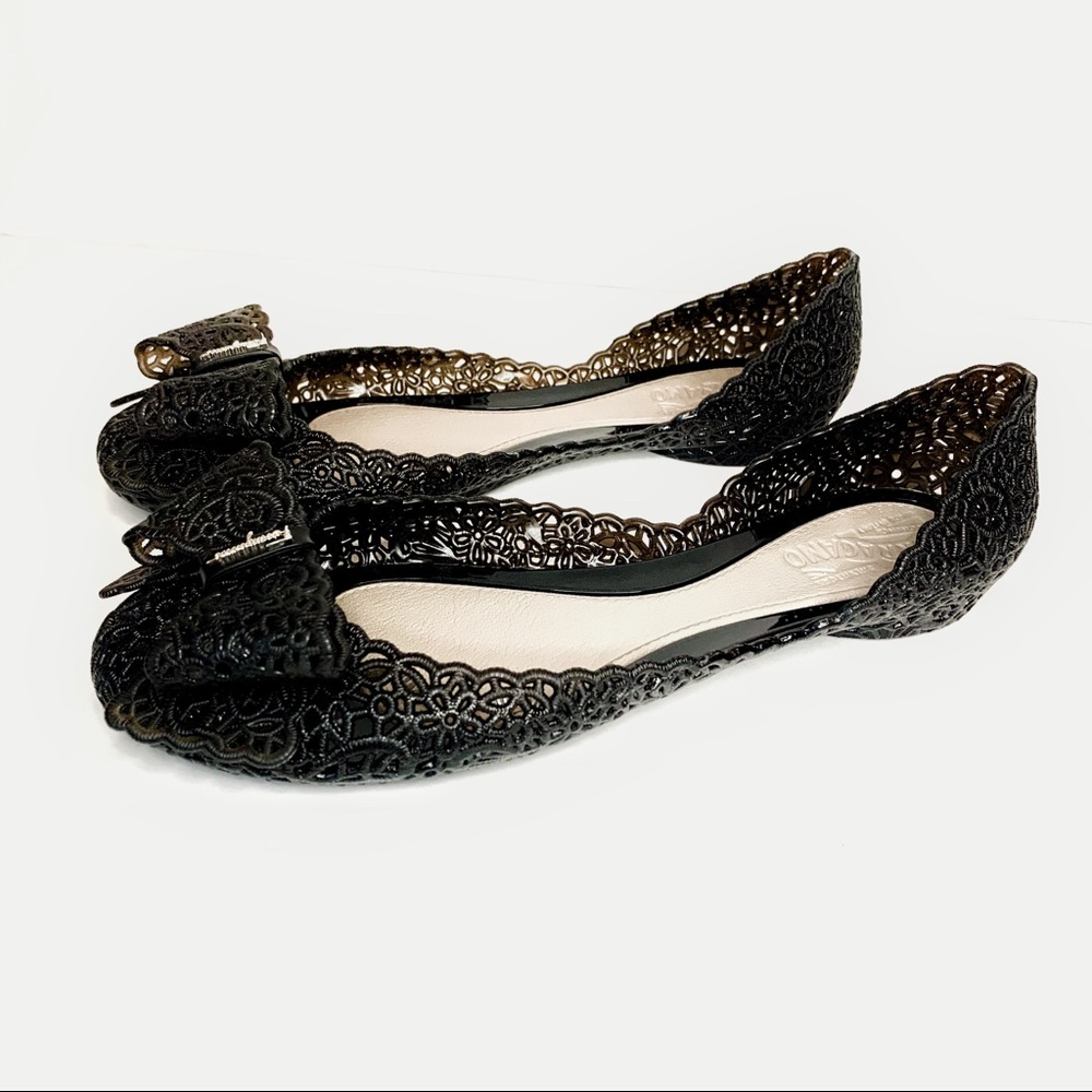 SOLD ❗️NWOB Salvatore Ferragamo Nilly Jelly Flats - Picture 3 of 7